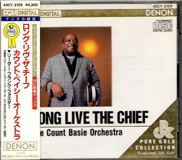 CD COUNT BASIE ORCHESTRA Long Live The Chief 43CY2129 Denon 1988 Japan Jazz Used