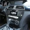 Наклейки для отделки салона автомобиля из углеродного волокна для Mercedes benz C Class W204 C180 C200 2007-2013 Аксессуары