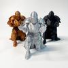 3D-печатный держатель для ручек "Рыцарь-руководитель" - Настольное украшение "Герой в доспехах"