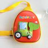 Pu Material Stylish Kids Crossbody Bag With Cute Construction Vehicle Design Ideal For Playground Adventures