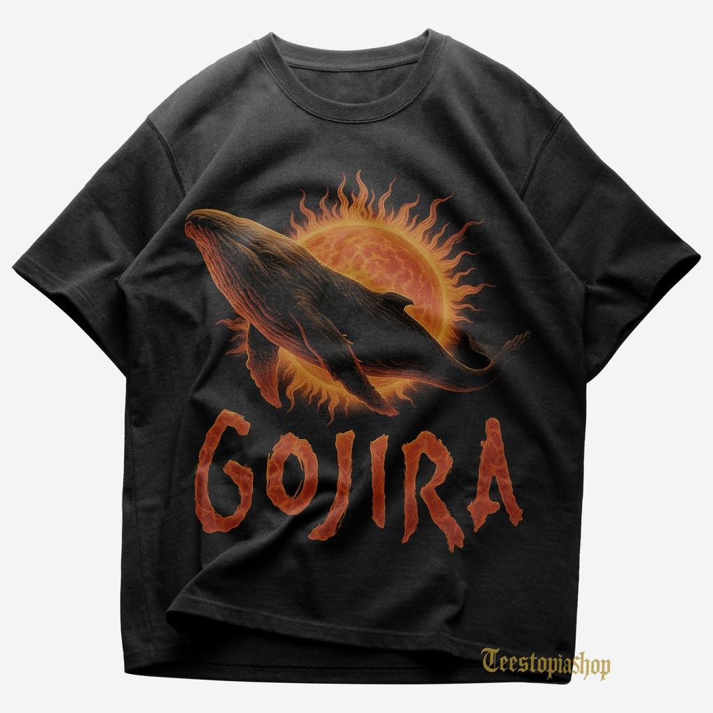 Gojira T shirt - Stranded - Amazonia - From Mars to Sirius - Magma Album - Fortitude Album - Gojira Merch - Metal Music Shirt