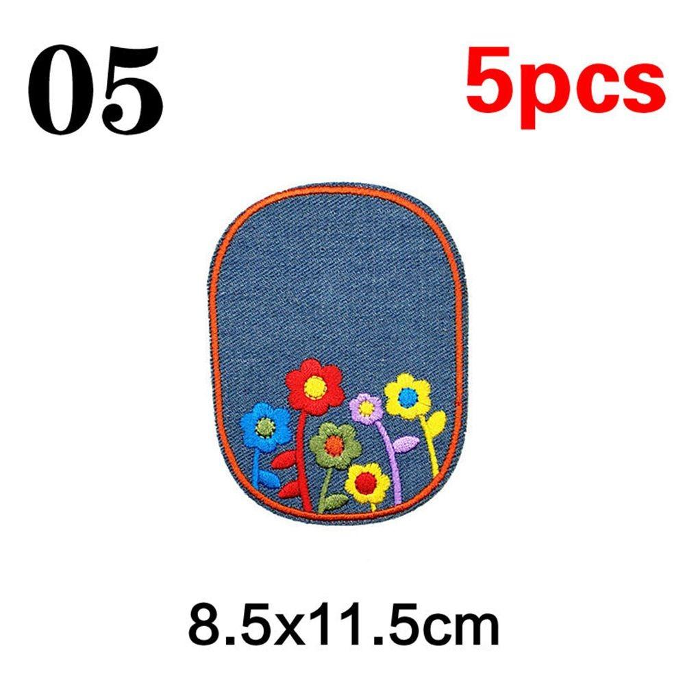 Cartoon Sewing Elbow Jeans Stickers Knee Appliques Patches Embroidered Badges