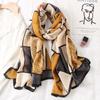 Spring New Cotton Pashmina Shawl Lady Wrap Warm Winter Scarves Design Print Female Foulard Beach Stoles Scarf