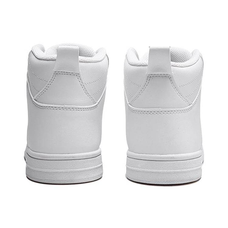 Anta Life Collection Slip Resistant Cushioning Abrasion Resistant High top Skateboard Shoes Women's White 92948088-4