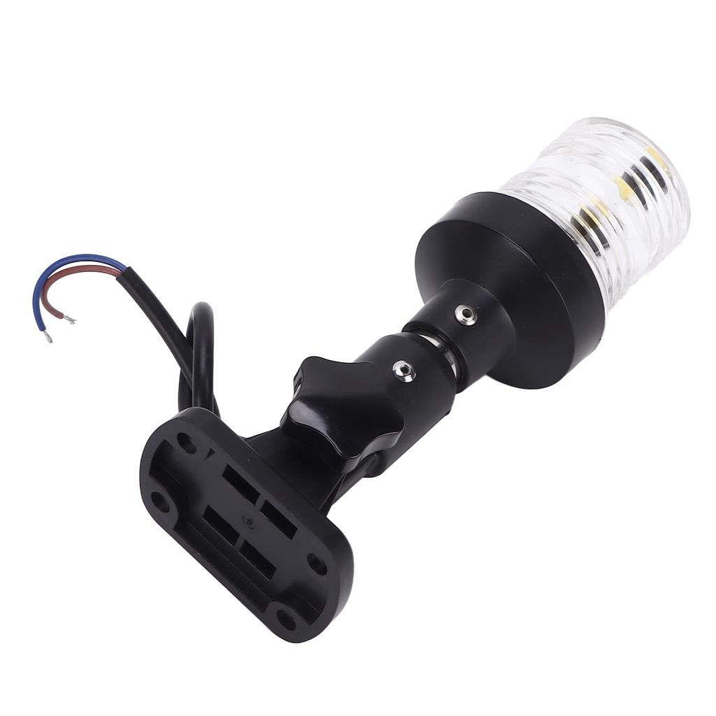6in 3W Marine Boat Stern Anchor Signal Light White Navigation Lamp 3 Nautical Miles IP66 Waterproof