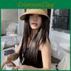 Летняя соломенная шляпа от солнца с широкими полями для женщин, для улицы, пляжа, защита от солнца