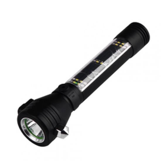 LED Flashlight USB Rechargeable Waterproof Ultra Bright Tactical Flash Light Torch Multiple Modes For Camping Hiking
