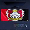 Custom Name,Bayer 04 Leverkusen Mouse Pad, Large Gaming Desk Mat, Non-slip XXL Mousepad for Laptop & Tablet, Mini PC Playmat with Stitched Edges