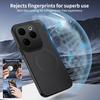 Carbon Fiber Texture Phone Case For Infinix HOT 40 Pro 40i Magnetic Wireless Charging Shockproof Matte Silicone Soft Cover Cases