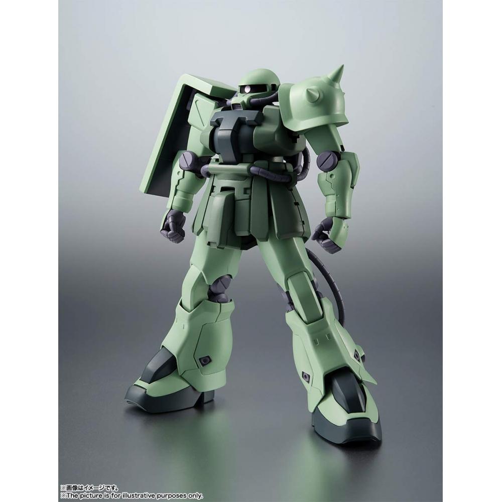 ROBOT Spirits Mobile Suit Gundam 0083 [SIDE MS] MS-06F-2 Zaku IIF тип 2 версия. АНИМЕ. приблизительно. 125 мм окрашенная подвижная фигурка из АБС и ПВХ