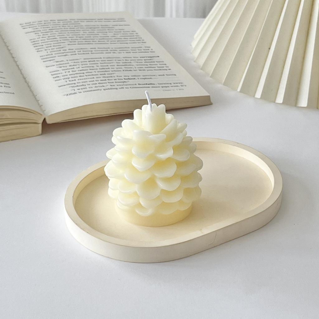 Christmas Scented Candles Gift Wax Realistic Tree Shaped Candle For Home Cute Aromatherapy Candles For Christmas Party Holiday