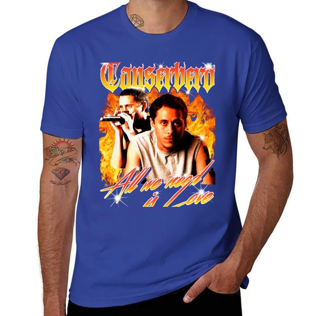 Canserbero Vintage Retro Design T-Shirt aesthetic clothes oversizeds sports fans men clothes