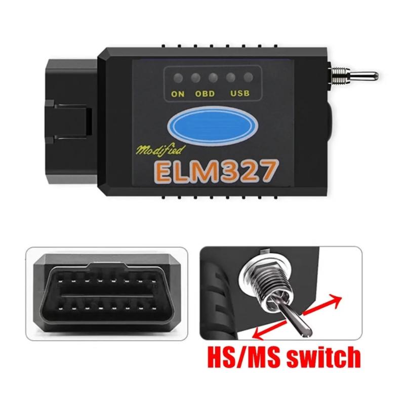 Автомобильный диагностический сканер с поддержкой WiFi, считыватель кодов OBD2 с переключателями MS CAN, мониторинг в реальном времени, подходит для автомобиля