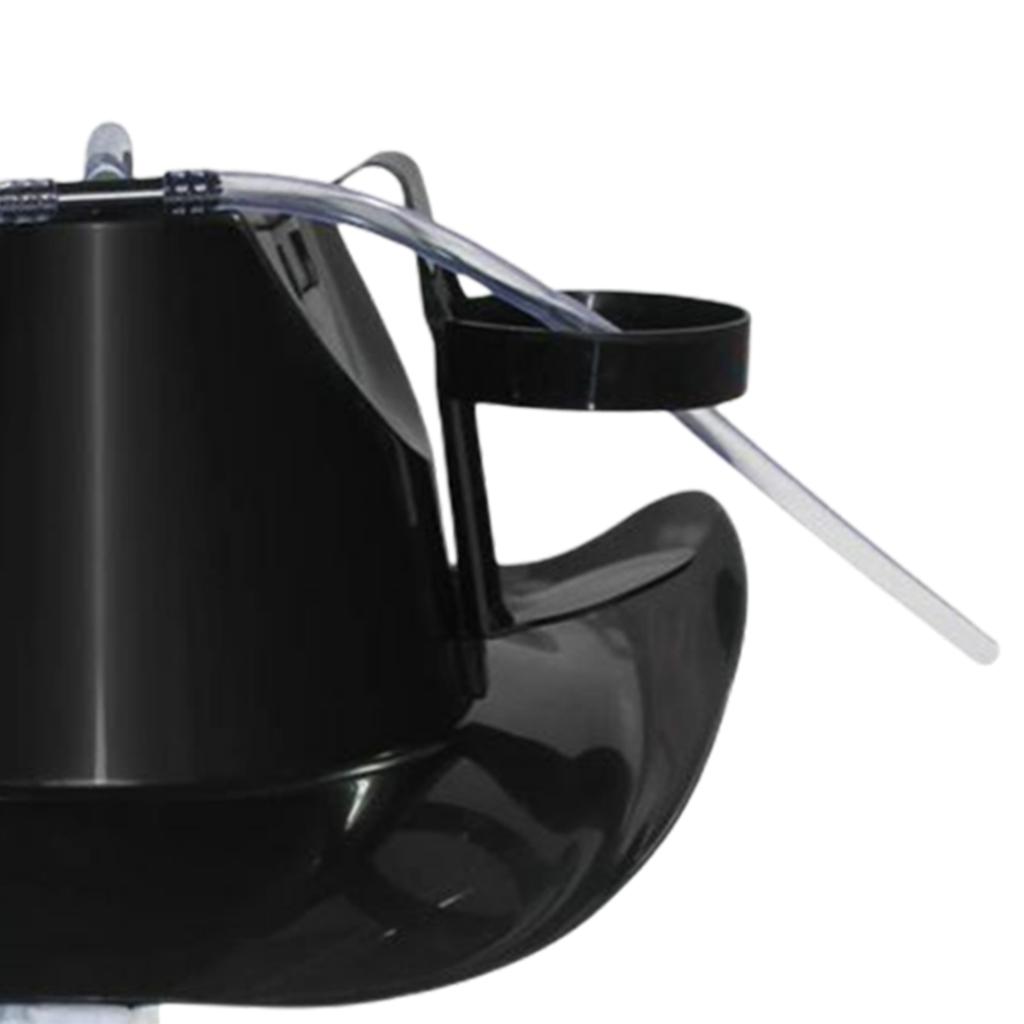 Lazy Lounged Straw Caps Beer Birthday Party Funny Unique Toy Prop Holder Guzzler Helmet Drinking Beer Cola Coke Soda