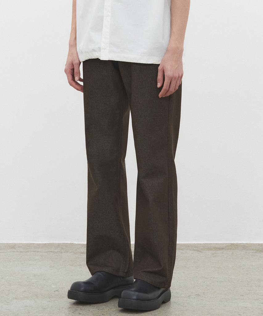 DECET Dawn Semi Wide Jeans Dcpt002Cpbrown