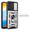 Чехол-броня для телефона Samsung Galaxy A14 A24 A34 A54 5G 4G с защитой камеры-слайдером, противоударный, с магнитным кольцом-держателем