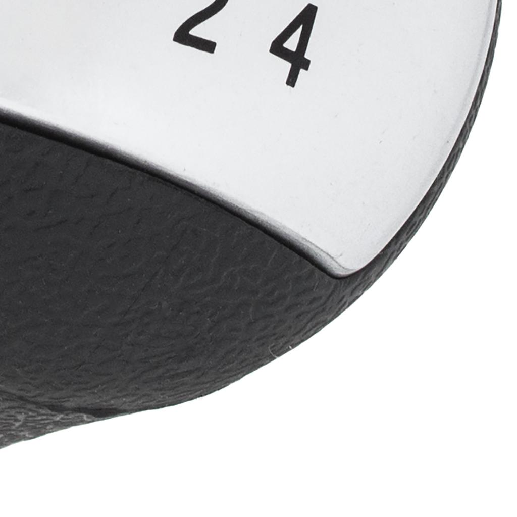 Renault Clio II 01-08 SILVER gear shift knob, BLACK DIAGRAM