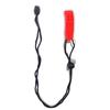 Portable Safety Whistle with Lanyard Simple Plastic Handy Higher Audio Whistles for Kayak Boating Fishing Camping Hiking
