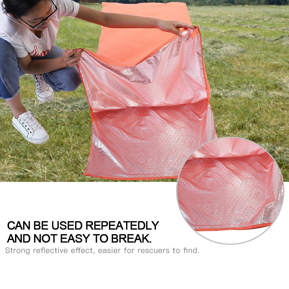 Открытый портативный альпинизм кемпинг теплый конверт тип одиночный спальный мешок оранжевый