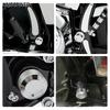 Motorcycle Swingarm Axle/Pivot Bolt Cover For Harley Portster XL883 XL1200 2014-2022 Softail Fatboy Breakout 2018-2024