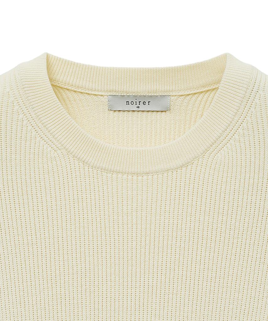 NOIRER Базовый хлопковый трикотаж Lux (слоновая кость)