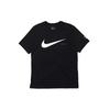 Swoosh Logo Cuff Short Sleeve T-Shirt Men Tops Black CK2253-010