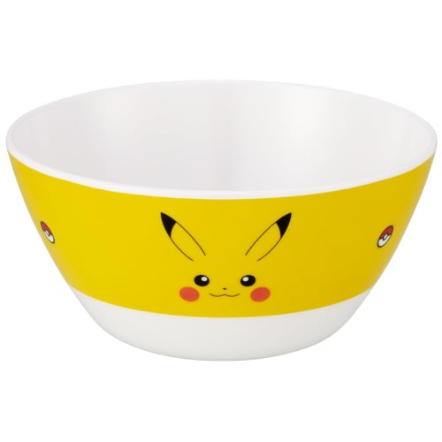 Skater Small Melamine Bowl, Pok?mon Pikachu Face, 500ml, MBL4P-A