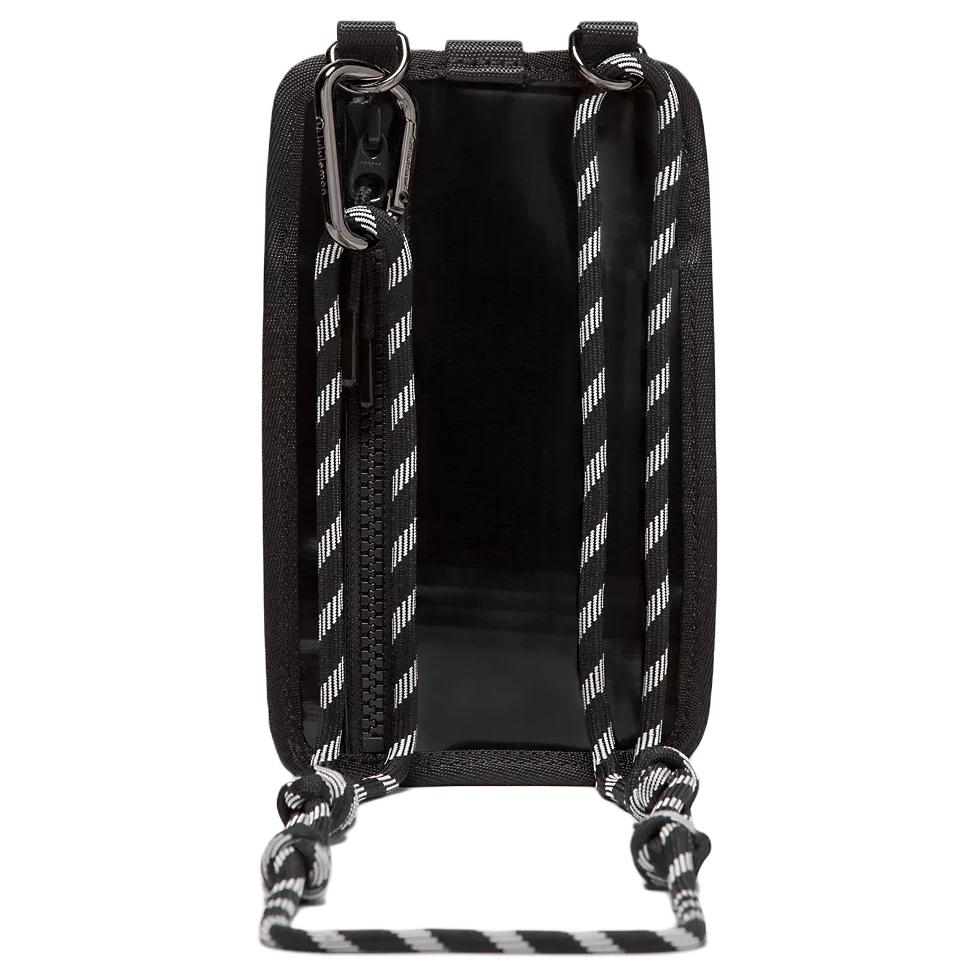 Lululemon Team Canada Adjustable Strap Thermoplastic PU Crossbody Bag Unisex bags Black LU9CT9S-0001