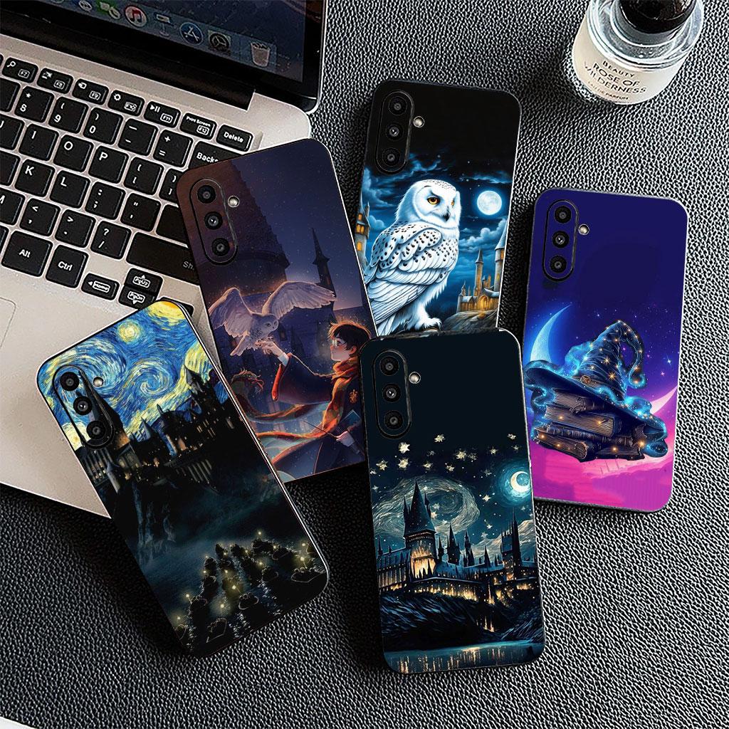 Phone Cover for Apple iPhone 13 12 Mini XS 11 Pro Max 7 8 Plus XR SE 2022 2020 SE3 Case Cool Harries Owl Wand Art Potters
