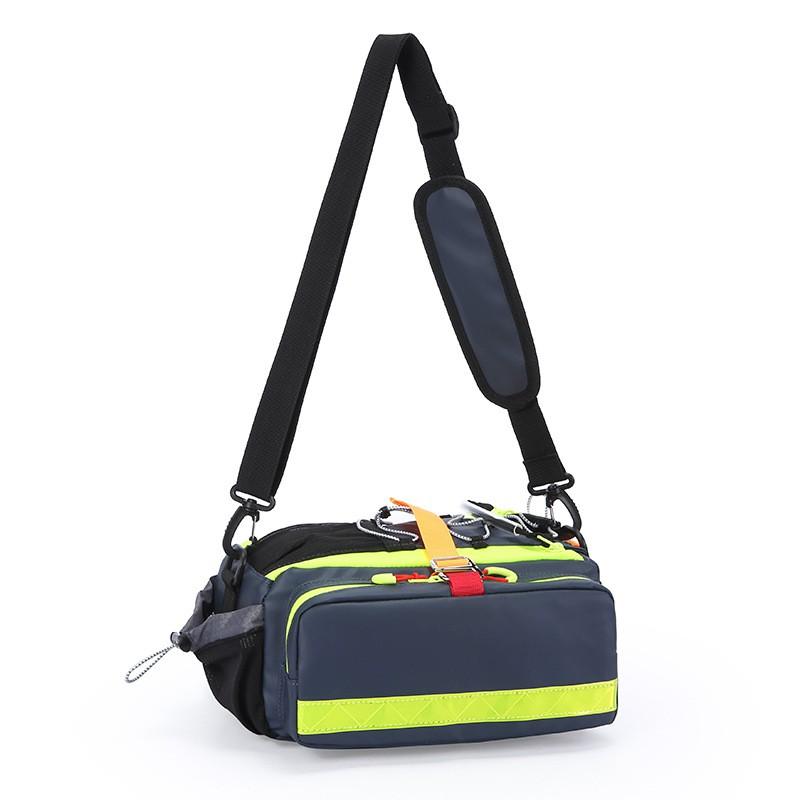 Waterproof Tactical Waist Pack With Color-Coded Compartment System First Aid Medical Response Field Emergency Use