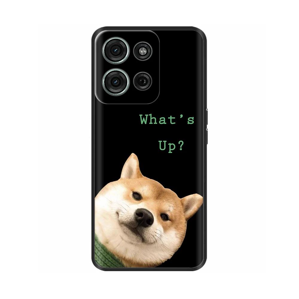 Для Motorola Moto G75 Чехол для Moto G35 G55 G15 Милые Расписные Мягкие Чехлы Задняя Крышка Телефона Для Motorola Moto G75 5G MotoG75 Fundas