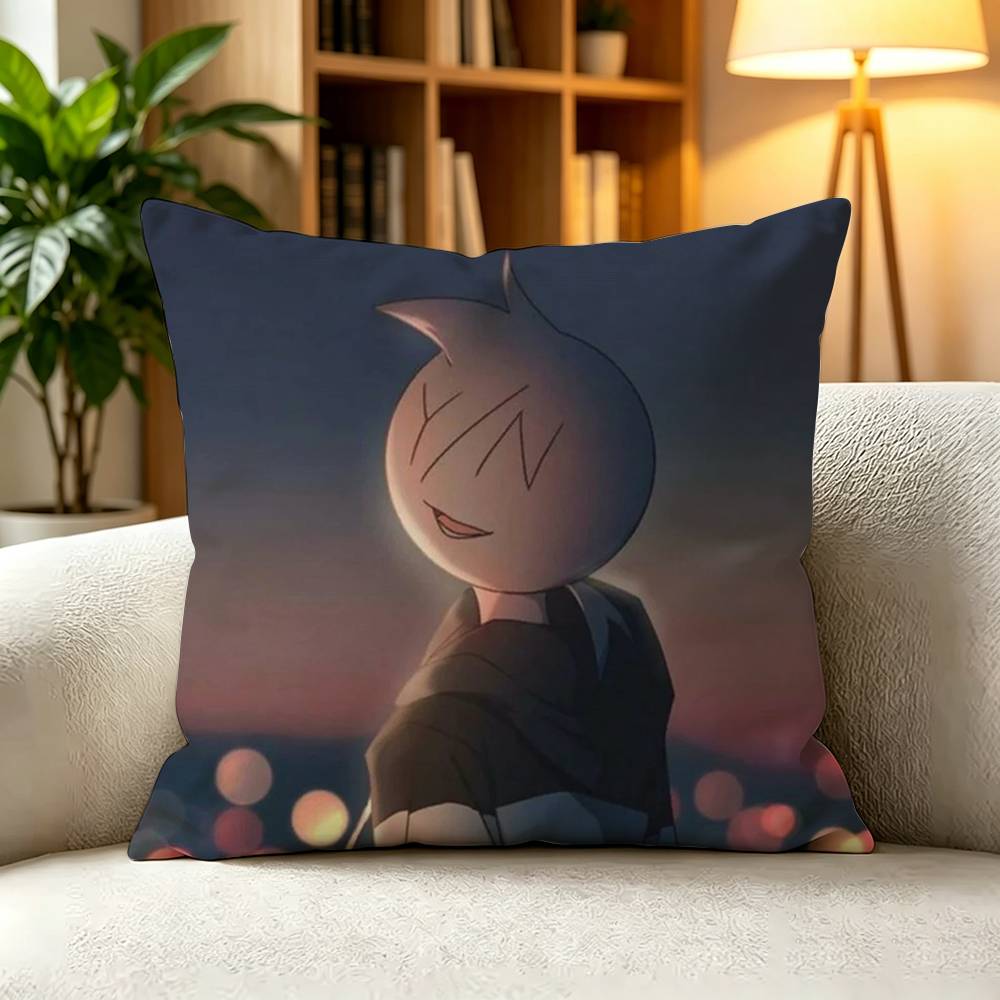 YYour Boyfriend Peter Horror VN Graphic  Pillow Case Square DoubleSided Sofa Cushion Cover Bedroom Bedside Pillow