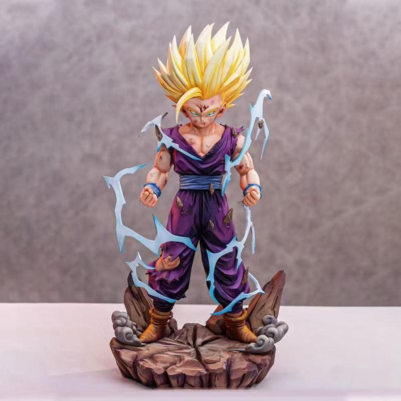 BZ Super Saiyan 2 Gohan Dragon BallZ Infinite Goku SSj3 11.81Inch/30cm Can be Head swap be move PVC Favorite Battle Figure Toys