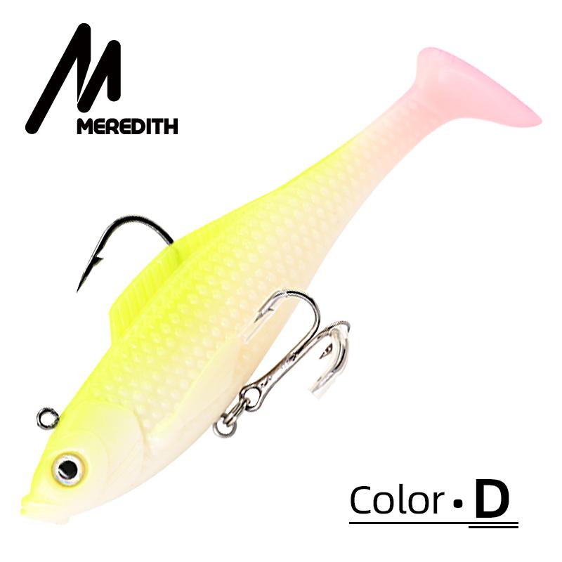MEREDITH Мягкая приманка Минноу 10 см/18 г и 12,5 см/27 г 3 шт. Свинцовая джиг-приманка Щука Окунь JXJ01