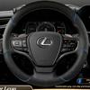Кожаный чехол на руль автомобиля для Lexus UX250h ES350 IX 600 CT200h ES IS RX NX 300h 400H IX570 RX400h IS460 IS400 RX450h