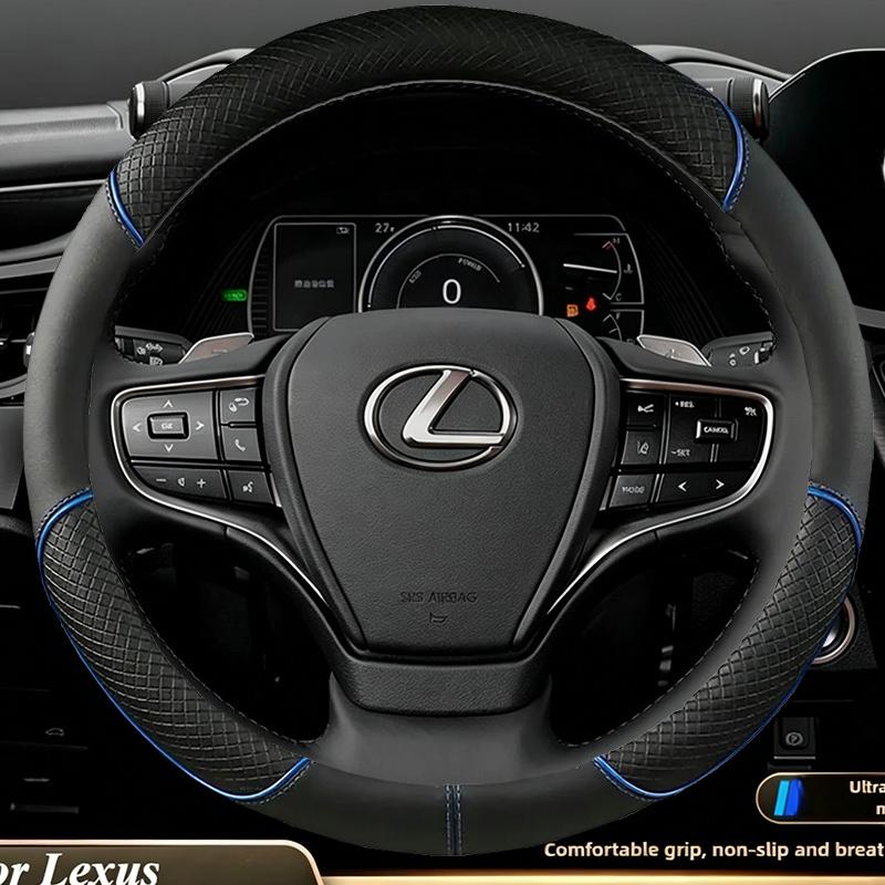 Кожаный чехол на руль автомобиля для Lexus UX250h ES350 IX 600 CT200h ES IS RX NX 300h 400H IX570 RX400h IS460 IS400 RX450h