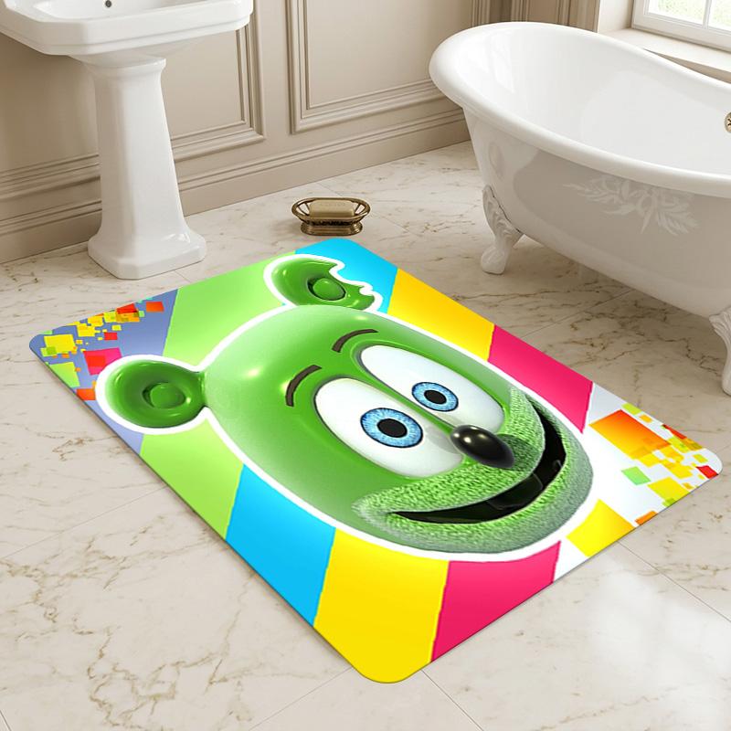 Gummi Bear Living Room Nonslip Area Rug Soft Carpet For Bedroom Game Playroom Sofa Office Home Decor Doormat Christmas Gift C926729