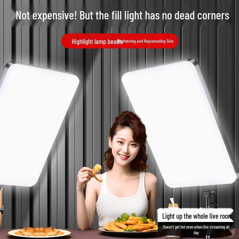 OLOEY LED Soft Fill Light for Live Streaming and Video