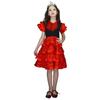 Dot Design Spanish Dance Dress Short Sleeve Gypsy Dress Fashion Traditional Spanish Dress  Cosplay