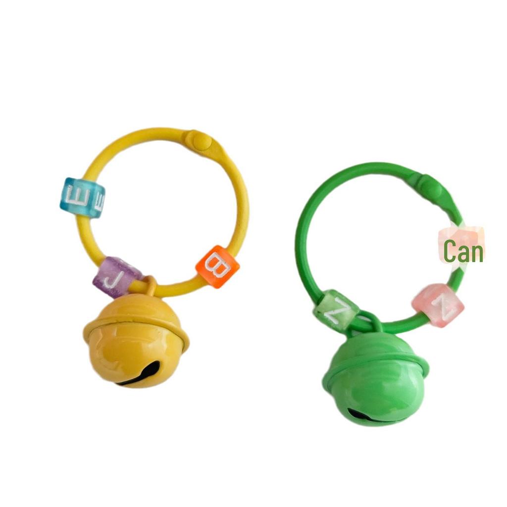 Цветной брелок-подвеска в виде колокольчика из бисера с аксессуарами для рюкзака своими руками