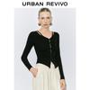 UR Women's Button-Front Slim-Fit Knit Cardigan
