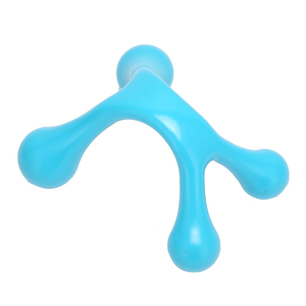 Четырехточечный ручной массажер для всего тела, массажный инструмент для талии, шеи, ног, головы