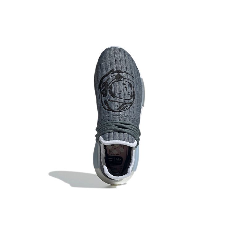 BBC Ice Cream x Pharrell x adidas NMD Human Race Astronaut Унисекс Кроссовки Серые GW3955