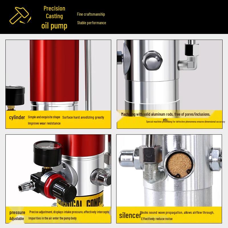 Пневматический насос для густой смазки Toolsland TSL-A9 30 л