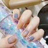 Unique Gradient Women's Stick-on Nail Tips [24tips]