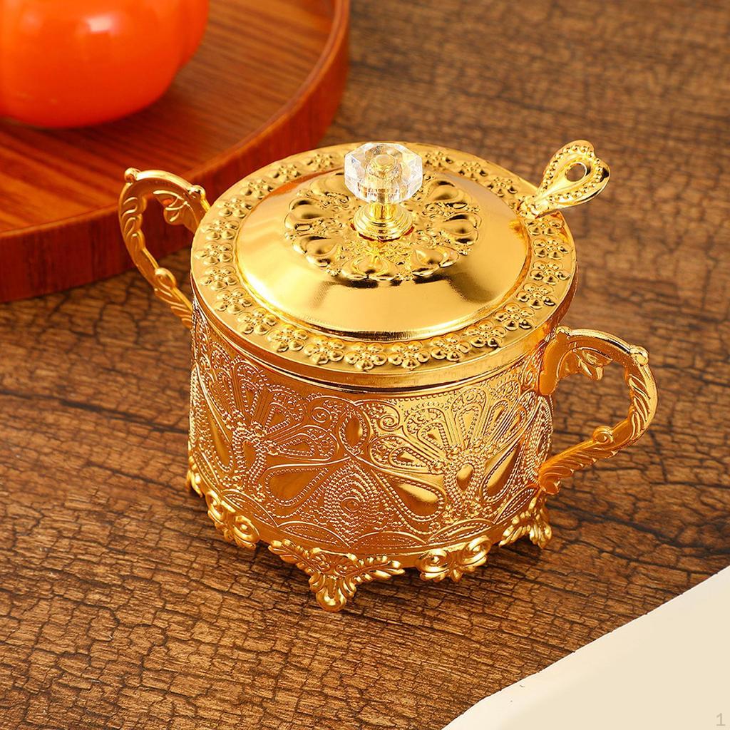 Банка для конфет, контейнер для шоколада, стеклянный пищевой настольный органайзер, сахарница, мед для новоселья