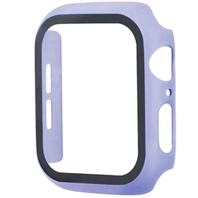 Закаленное Стекло+Чехол Для Apple Watch 11 10 46мм 42мм Ultra 3 49мм Защитная Пленка На Экран Чехол iWatch 9 8 7 6 5 SE 45мм 41мм 44мм Корпус