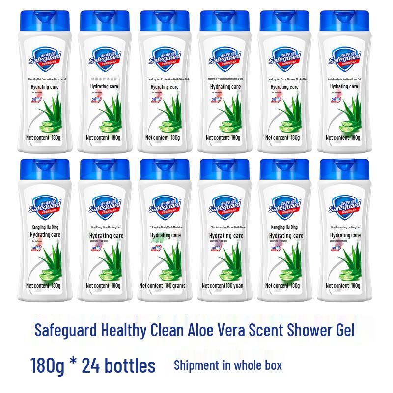 Гель для душа Safeguard Healthy Clean, аромат алоэ