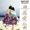 1Pc Jester Friends Blanket Soft Throw Blanket For Home Bedroom Bed Sofa Travel Office Solid Christmas Blanket