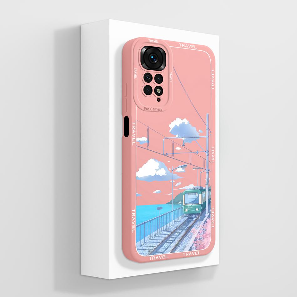 Candy Cover For Redmi Note 11 Pro Plus Case 50 Pattern Soft Liquid Silicone Funda For Redmi Note11 11Pro 11Pro+ Anti Drop Bumper